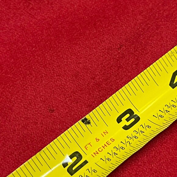 Pendleton Womens  Classic Solid Red Blazer Jacket 100% Wool USA Vtg Sz 8 -‎ READ - Picture 10 of 10